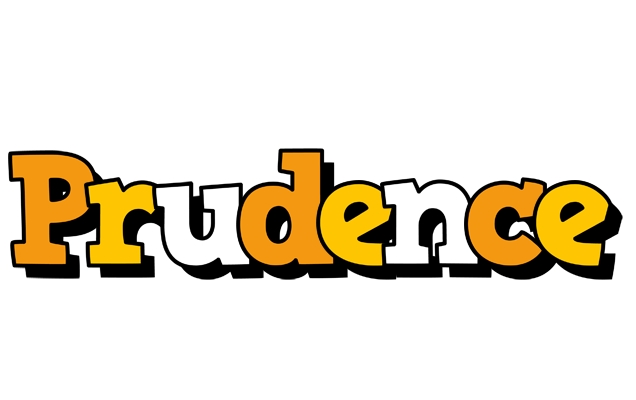 Prudence cartoon logo