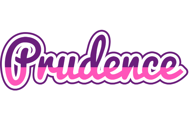 Prudence cheerful logo