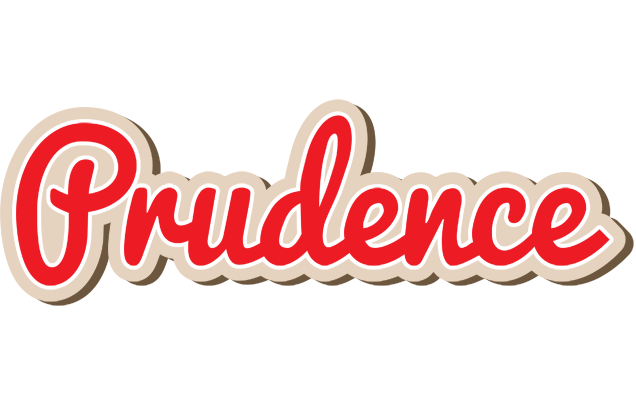 Prudence chocolate logo