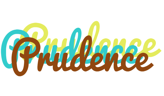 Prudence cupcake logo