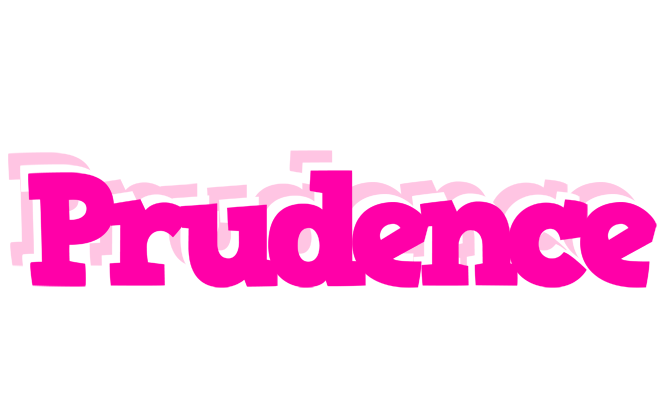 Prudence dancing logo