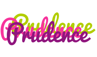 Prudence flowers logo