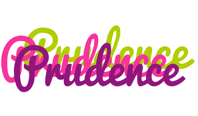 Prudence flowers logo
