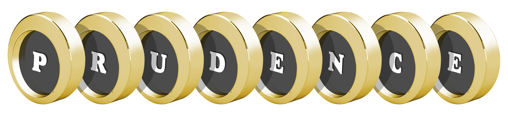 Prudence gold logo