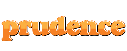 Prudence orange logo