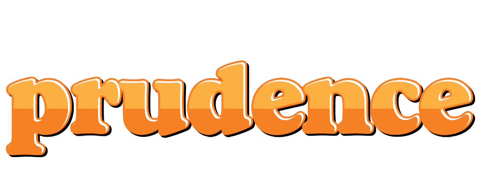 Prudence orange logo