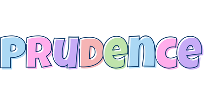Prudence pastel logo