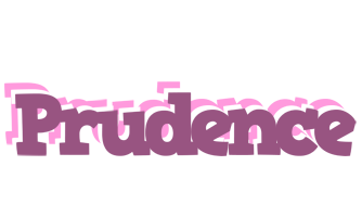 Prudence relaxing logo