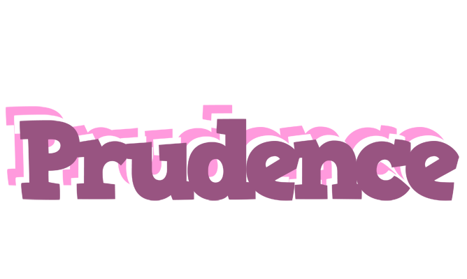 Prudence relaxing logo