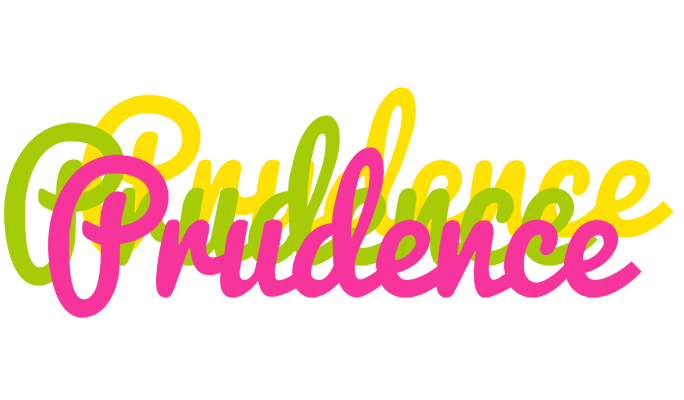 Prudence sweets logo