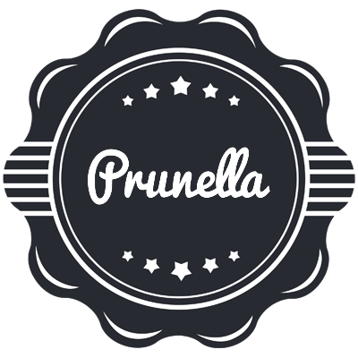 Prunella badge logo