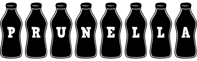 Prunella bottle logo