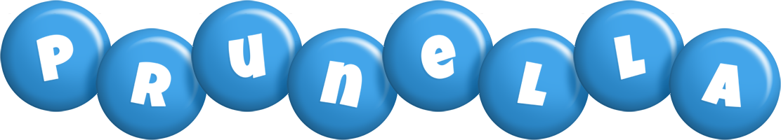 Prunella candy-blue logo