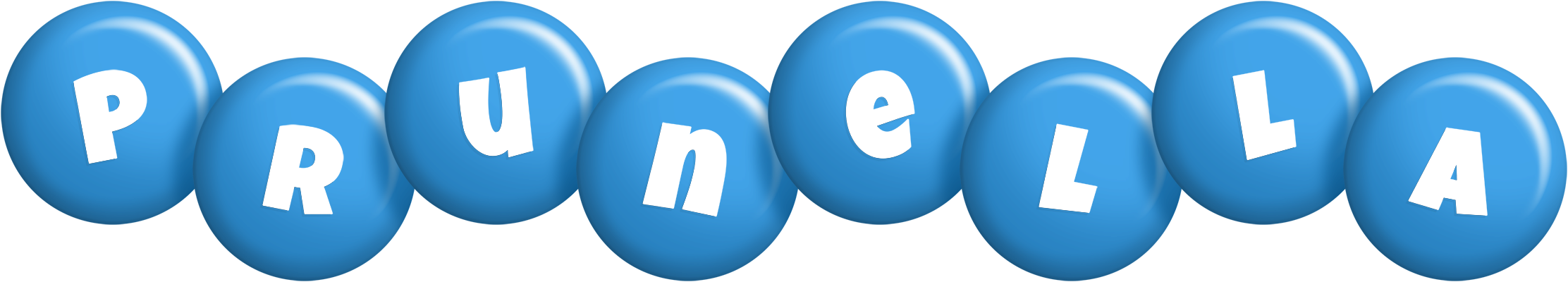 Prunella candy-blue logo