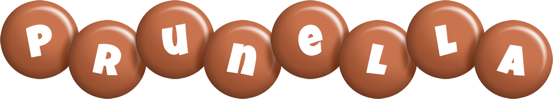 Prunella candy-brown logo