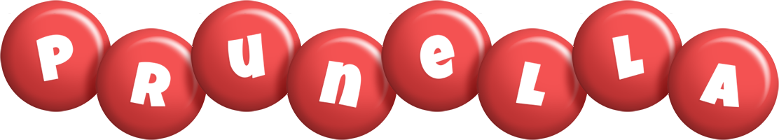 Prunella candy-red logo