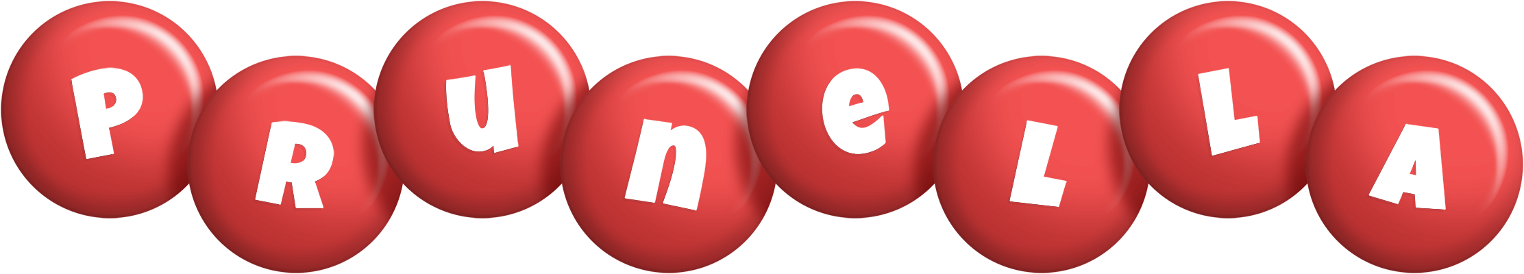 Prunella candy-red logo