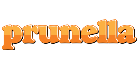 Prunella orange logo