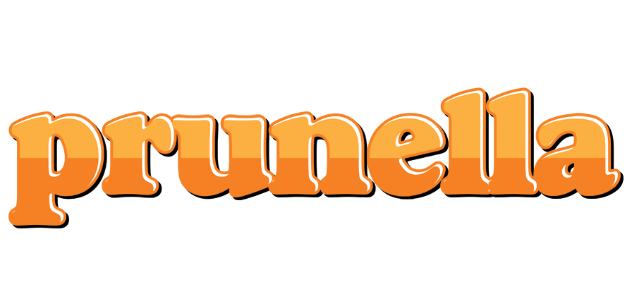 Prunella orange logo