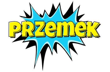 Przemek amazing logo