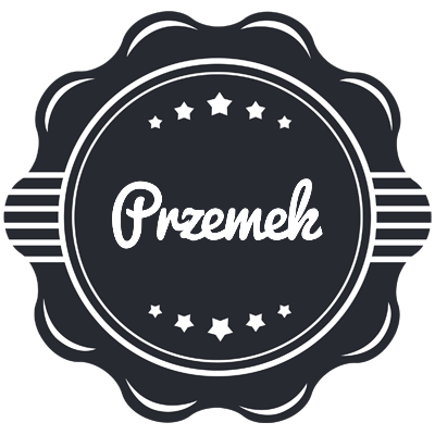 Przemek badge logo