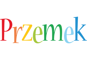 Przemek birthday logo