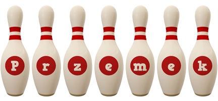 Przemek bowling-pin logo