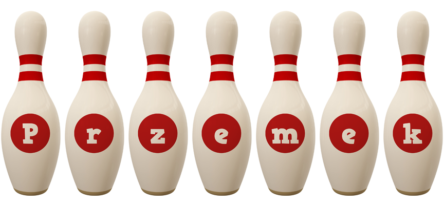 Przemek bowling-pin logo