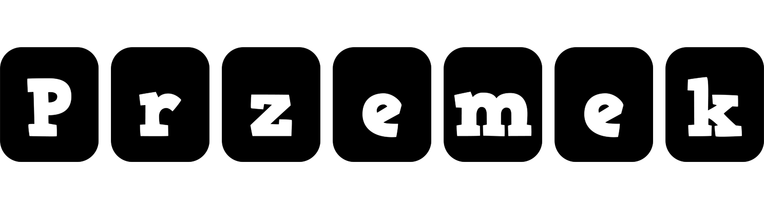 Przemek box logo