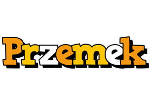 Przemek cartoon logo