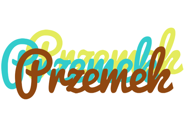 Przemek cupcake logo