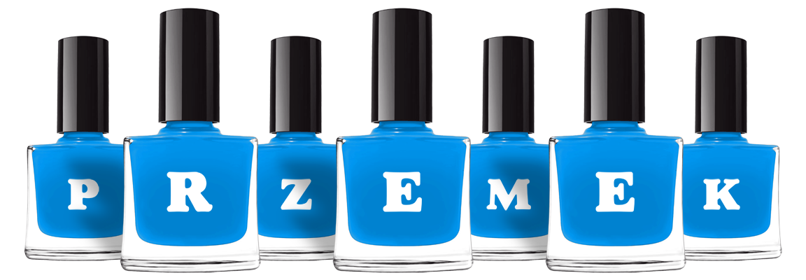 Przemek glossy logo