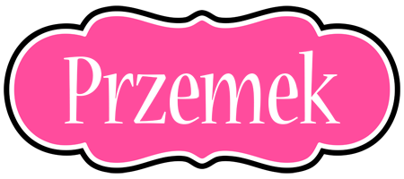 Przemek invitation logo