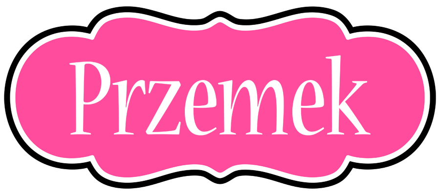 Przemek invitation logo