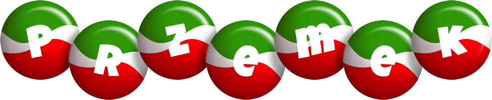 Przemek italy logo