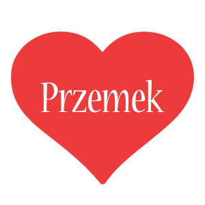 Przemek love logo