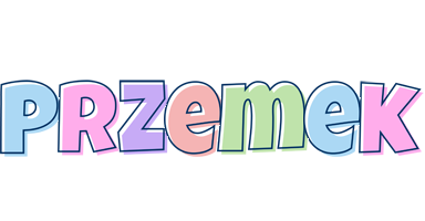 Przemek pastel logo