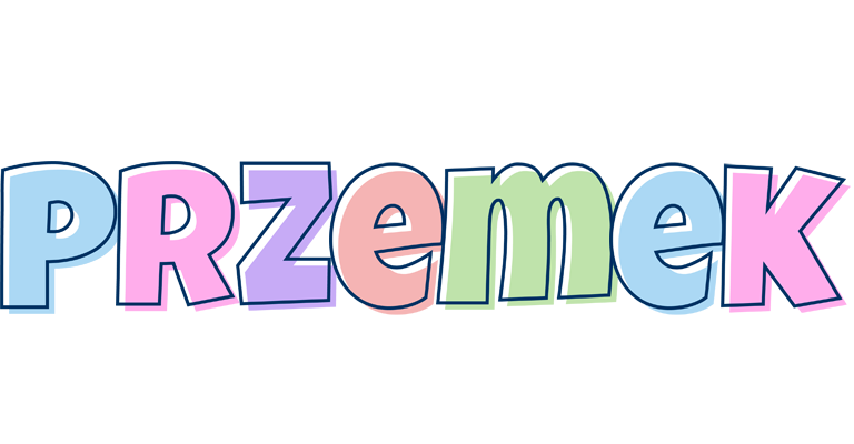 Przemek pastel logo