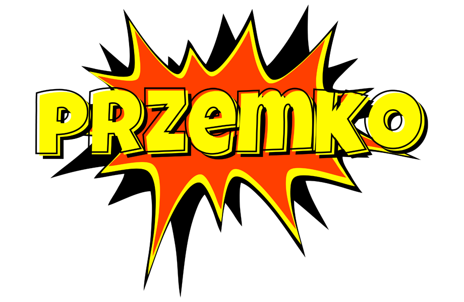 Przemko bazinga logo