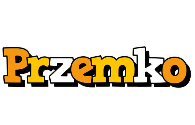 Przemko cartoon logo