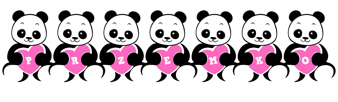 Przemko love-panda logo