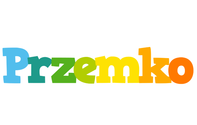 Przemko rainbows logo