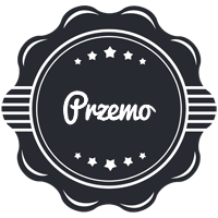 Przemo badge logo