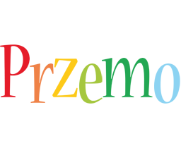 Przemo birthday logo