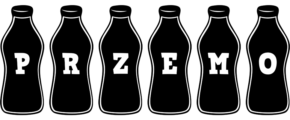 Przemo bottle logo