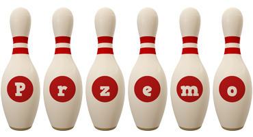 Przemo bowling-pin logo