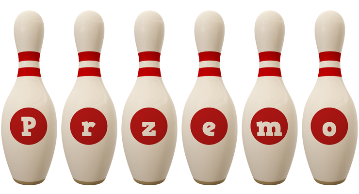 Przemo bowling-pin logo