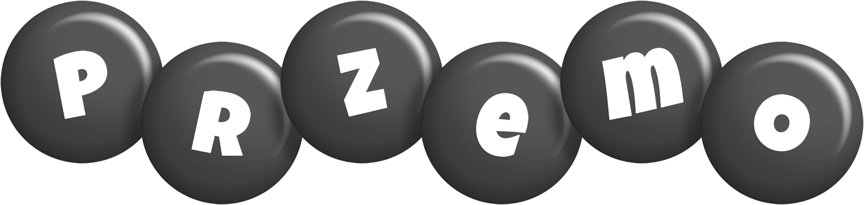 Przemo candy-black logo