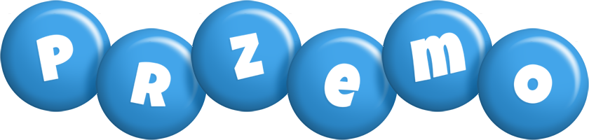 Przemo candy-blue logo