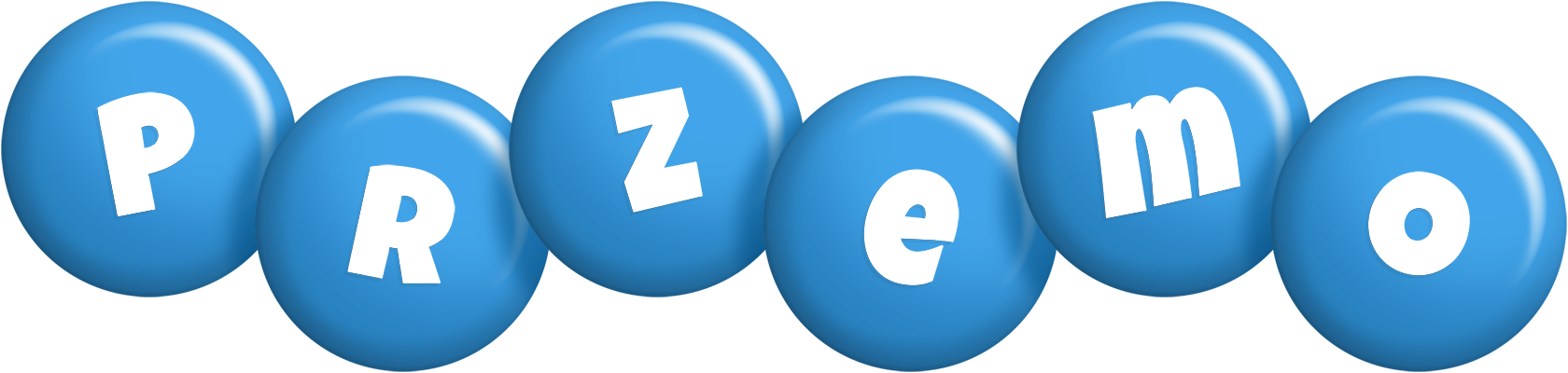 Przemo candy-blue logo